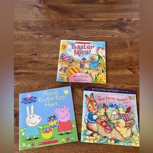 3 Kids Easter Books Scholastic Paperback Books Etc